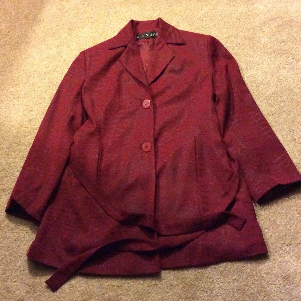 Dressy Red Coat
